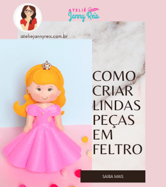 Como criar lindas peças em feltro