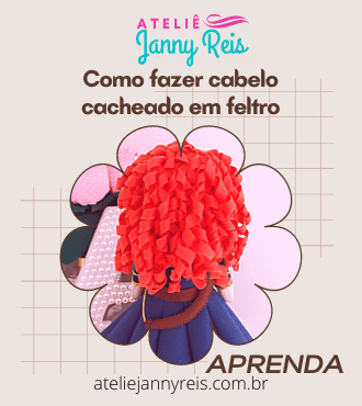 Como-fazer-cabelo-cacheado-em-feltro