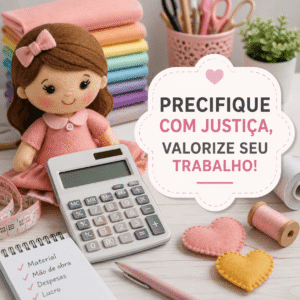 Como Calcular o Preço do Artesanato em Feltro sem Trabalhar de Graça