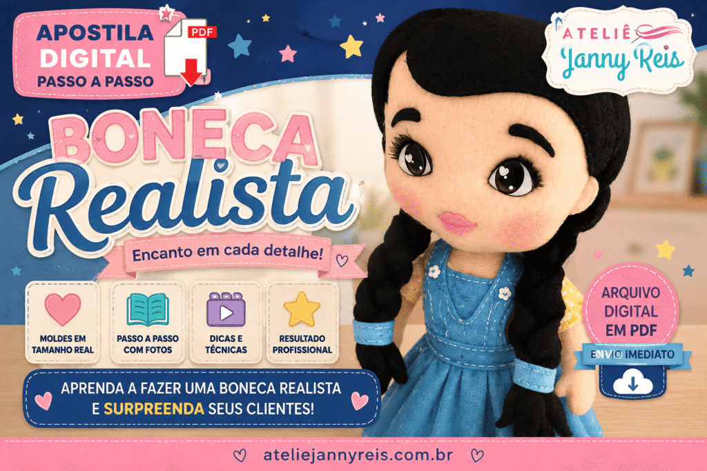 banner horizontal da Boneca Realista